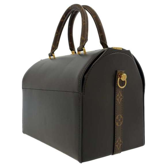 Louis Vuitton Black 25 2WAY Bag Doctor Shoulder Speedy - Picture 1 of 16